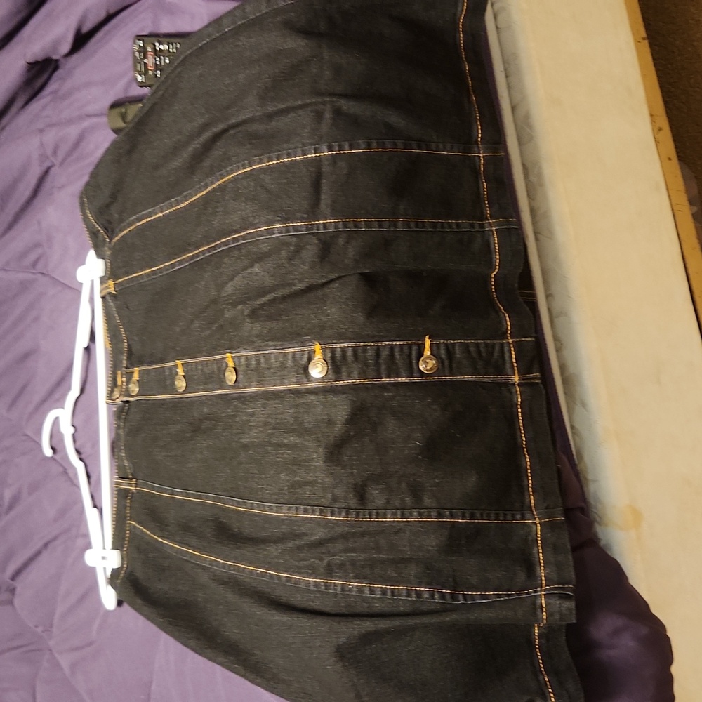 Womens denim skirt